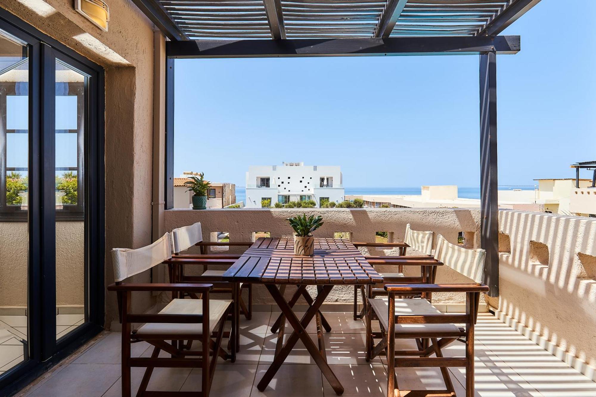 Goúrnes Creteco Hotel & Suites المظهر الخارجي الصورة